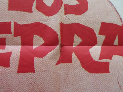 THE BRAVADOS SPANISH ONE SHEET FOLDED POSTER GREGORY PECK JOAN COLLINS 1958 Movie posters