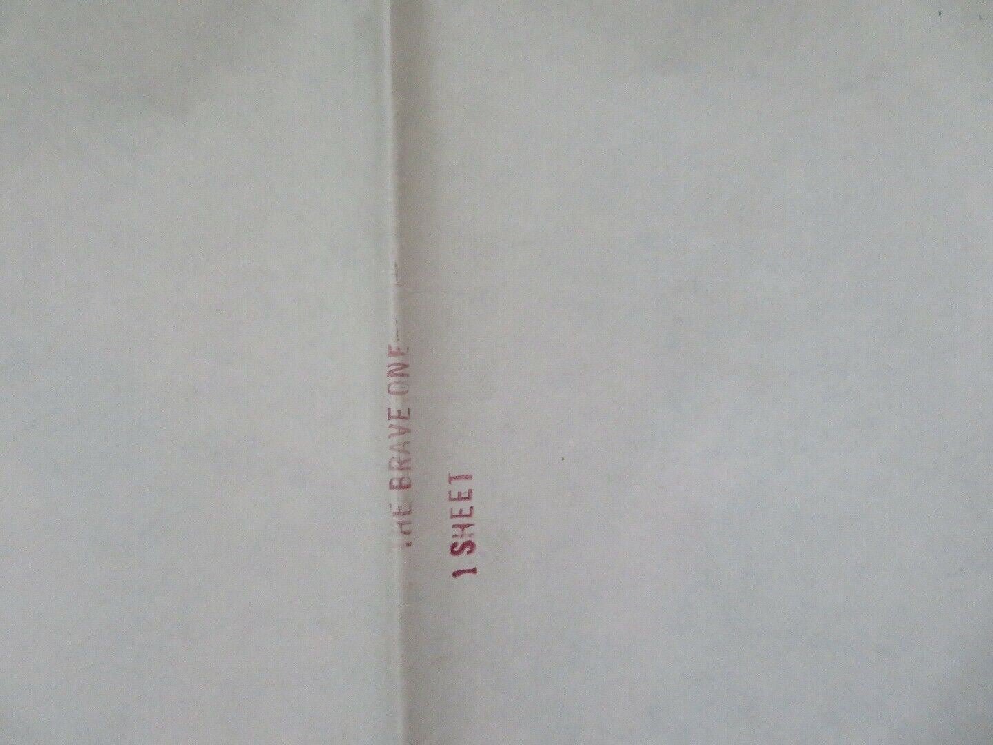 THE BRAVE ONE FOLDED US ONE SHEET POSTER MICHAEL RAY 1956 Movie posters