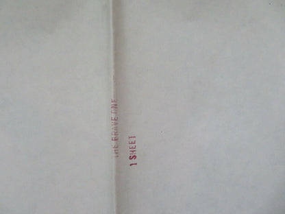 THE BRAVE ONE FOLDED US ONE SHEET POSTER MICHAEL RAY 1956 Movie posters