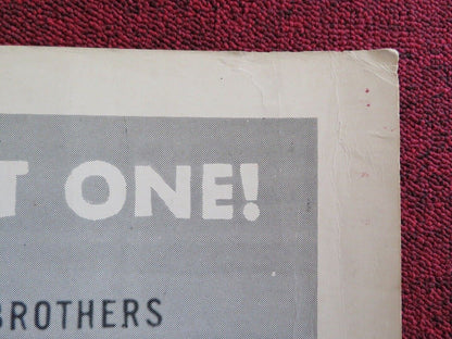 THE BRAVE ONE US HALF SHEET (22"x 28") POSTER IRVING RAPPER 1961 Movie posters