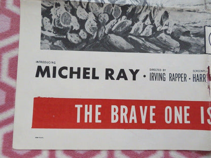THE BRAVE ONE US ONE SHEET POSTER MICHAEL RAY 1956 R61/102 - Rendezvous Cinema