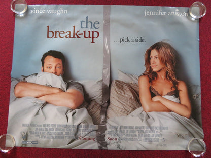 THE BREAK - UP UK QUAD (30"x 40") ROLLED POSTER VINCE VAUGHN JENNIFER ANISTON 2006 Rendezvous Cinema Movie posters