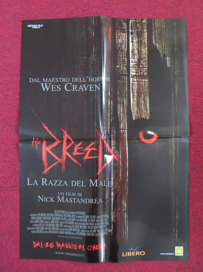 THE BREED ITALIAN FOGLIO POSTER WES CRAVEN MICHELLE RODRIGUEZ 2005 Rendezvous Cinema Movie posters