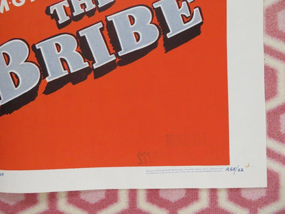 THE BRIBE FOLDED US ONE SHEET POSTER ROBERT TAYLOR AVA GARDNER 1949 Movie posters