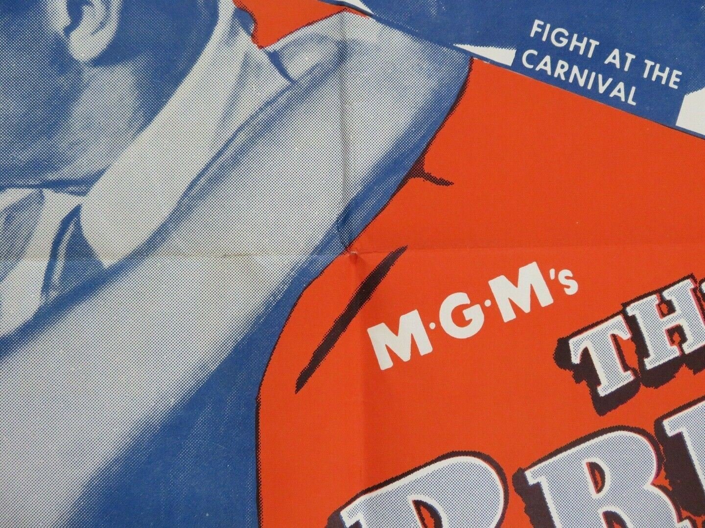 THE BRIBE FOLDED US ONE SHEET POSTER ROBERT TAYLOR AVA GARDNER 1949 Movie posters