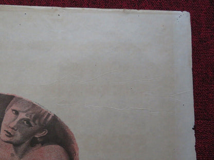 THE BRIDES OF FU MANCHU FOLDED ARGENTINA ONE SHEET POSTER CHRISTOPHER LEE 1966 Movie posters