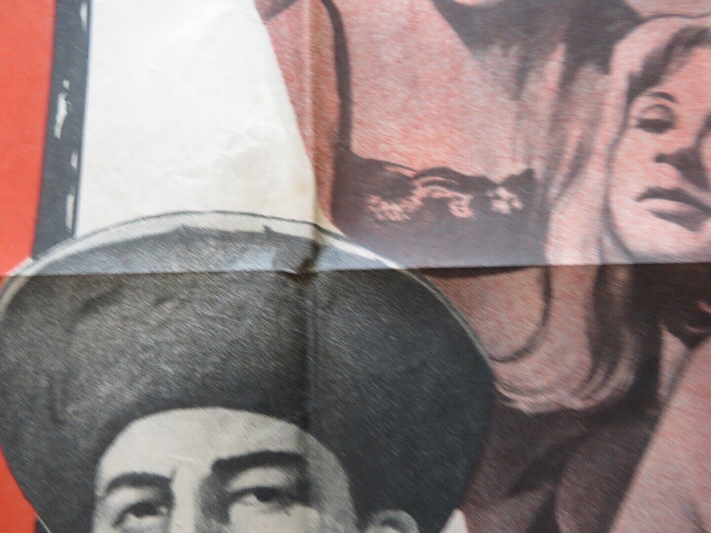 THE BRIDES OF FU MANCHU FOLDED ARGENTINA ONE SHEET POSTER CHRISTOPHER LEE 1966 Movie posters