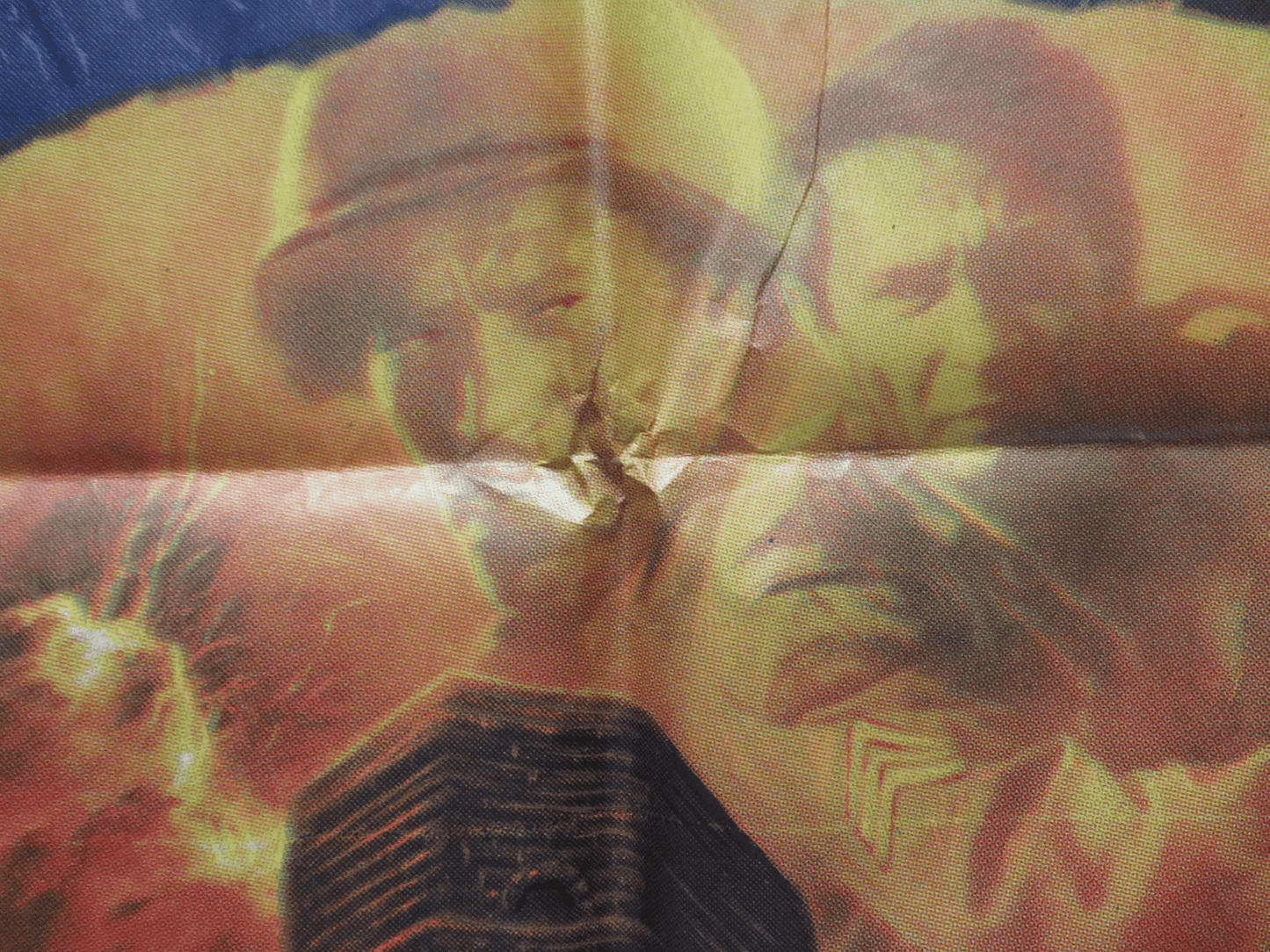 THE BRIDGE AT REMAGEN FOLDED ARGENTINA ONE SHEET POSTER G. SEGAL R. VAUGHN 1969 Rendezvous Cinema Movie posters