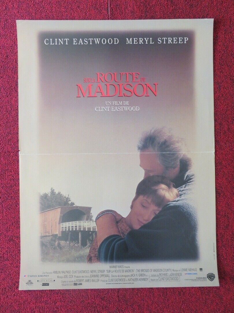 THE BRIDGES OF MADISON COUNTY FRENCH (15"x 21") POSTER CLINT EASTWOOD 1995 - Rendezvous Cinema