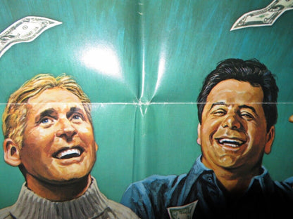 THE BRINK'S JOB FOLDED US ONE SHEET POSTER PETER BOYLE PETER FALK 1978 Movie posters