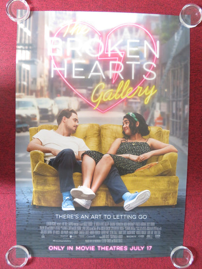 THE BROKEN HEARTS GALLERY US ONE SHEET ROLLED POSTER GERALDINE VISWANATHAN 2020 Rendezvous Cinema Movie posters