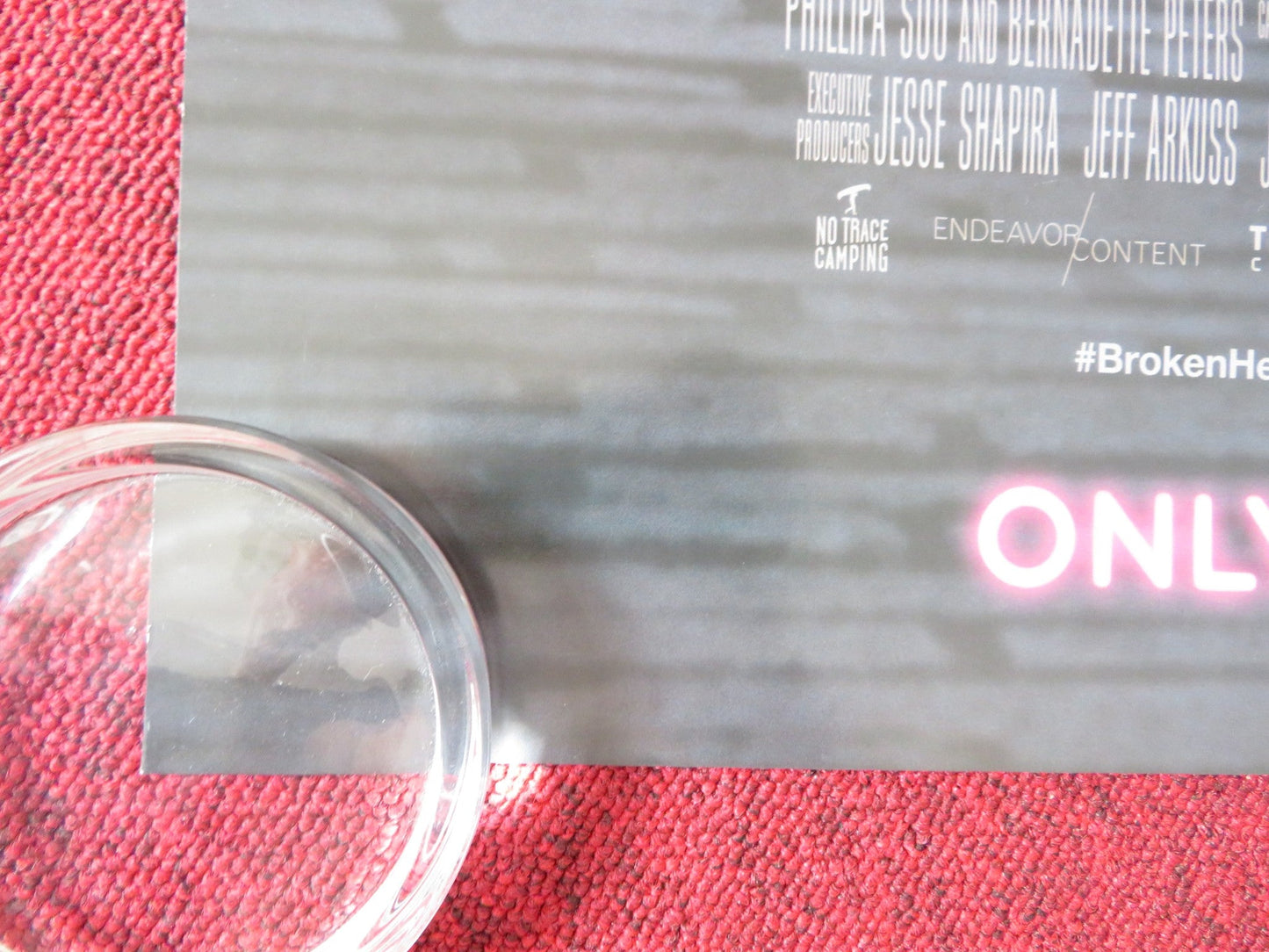 THE BROKEN HEARTS GALLERY US ONE SHEET ROLLED POSTER GERALDINE VISWANATHAN 2020 Rendezvous Cinema Movie posters