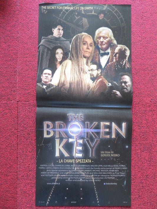 THE BROKEN KEY ITALIAN LOCANDINA (27"x12.5") POSTER RUTGER HAUER 2017 - Rendezvous Cinema