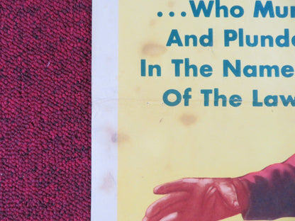 THE BROKEN STAR US INSERT (14"x 36") POSTER HOWARD DUFF LITA BARON 1956 Rendezvous Cinema Movie posters