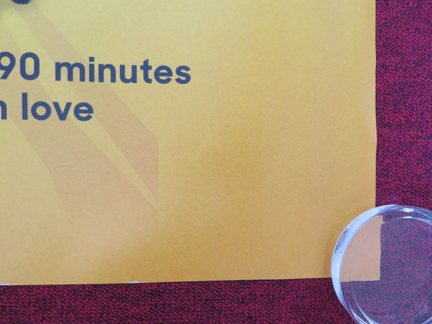 THE BROMLEY BOYS UK QUAD ROLLED POSTER ALAN DAVIES MARTINE MCCUTCHEON 2018 Rendezvous Cinema Movie posters