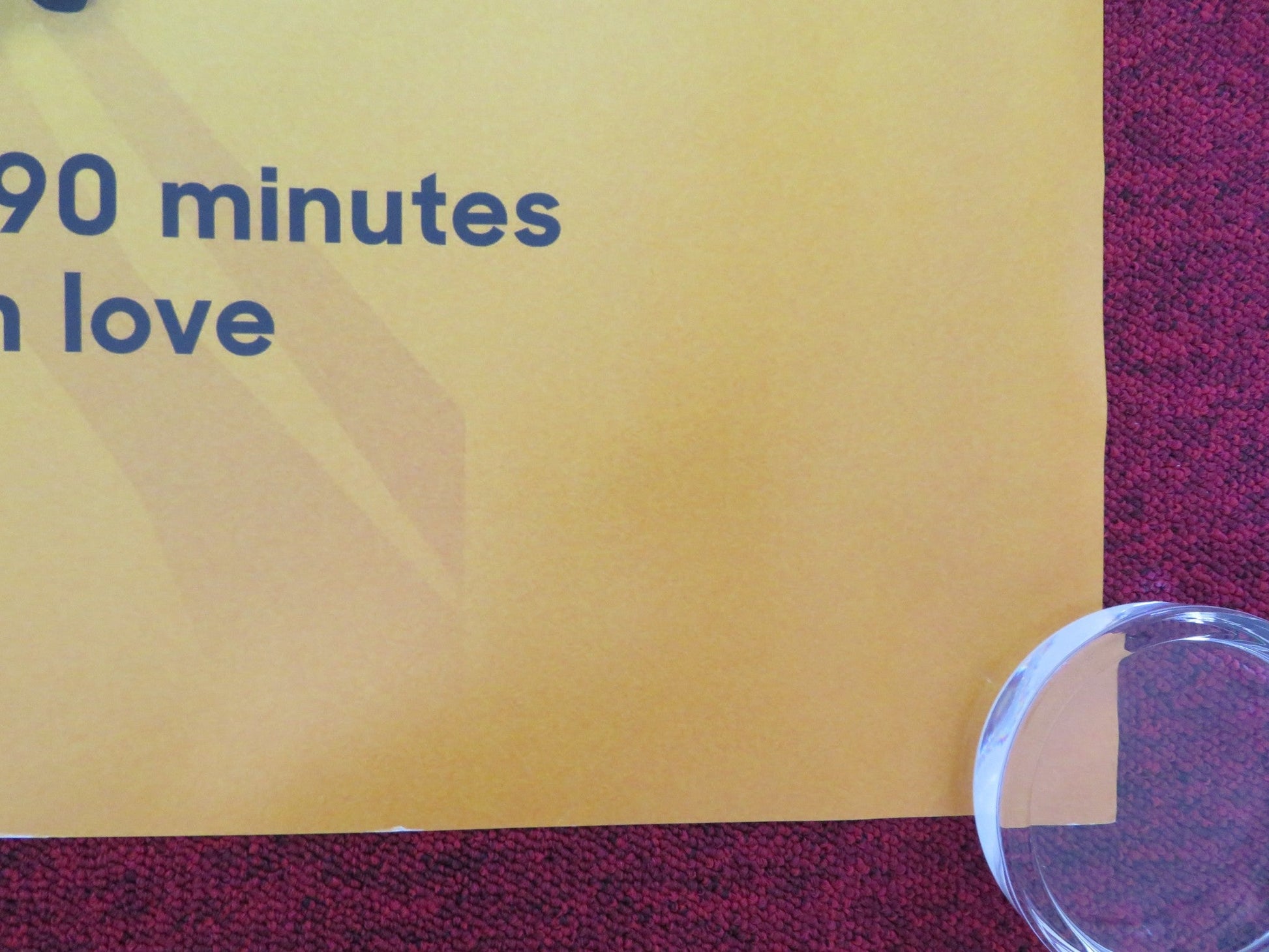 THE BROMLEY BOYS UK QUAD ROLLED POSTER ALAN DAVIES MARTINE MCCUTCHEON 2018 Rendezvous Cinema Movie posters