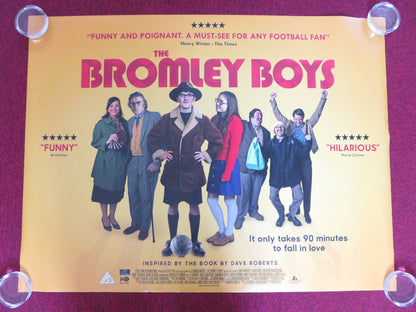 THE BROMLEY BOYS UK QUAD ROLLED POSTER ALAN DAVIES MARTINE MCCUTCHEON 2018 Rendezvous Cinema Movie posters