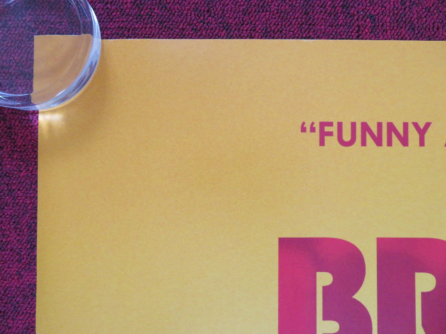 THE BROMLEY BOYS UK QUAD ROLLED POSTER ALAN DAVIES MARTINE MCCUTCHEON 2018 Rendezvous Cinema Movie posters