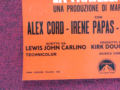 THE BROTHERHOOD - A ITALIAN FOTOBUSTA POSTER KIRK DOUGLAS ALEX CORD 1968 Rendezvous Cinema Movie posters