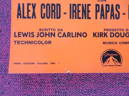 THE BROTHERHOOD - C ITALIAN FOTOBUSTA POSTER KIRK DOUGLAS ALEX CORD 1968 Rendezvous Cinema Movie posters