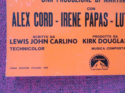 THE BROTHERHOOD - E ITALIAN FOTOBUSTA POSTER KIRK DOUGLAS ALEX CORD 1968 Rendezvous Cinema Movie posters