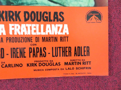 THE BROTHERHOOD - F ITALIAN FOTOBUSTA POSTER KIRK DOUGLAS ALEX CORD 1968 Rendezvous Cinema Movie posters