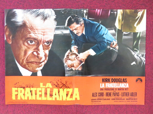 THE BROTHERHOOD - I ITALIAN FOTOBUSTA POSTER KIRK DOUGLAS ALEX CORD 1968 Rendezvous Cinema Movie posters