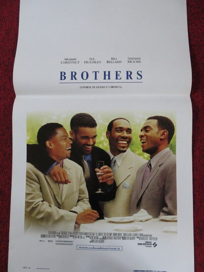 THE BROTHERS ITALIAN LOCANDINA (27.5"x13") POSTER MORRIS CHESNUT 2001 Movie posters