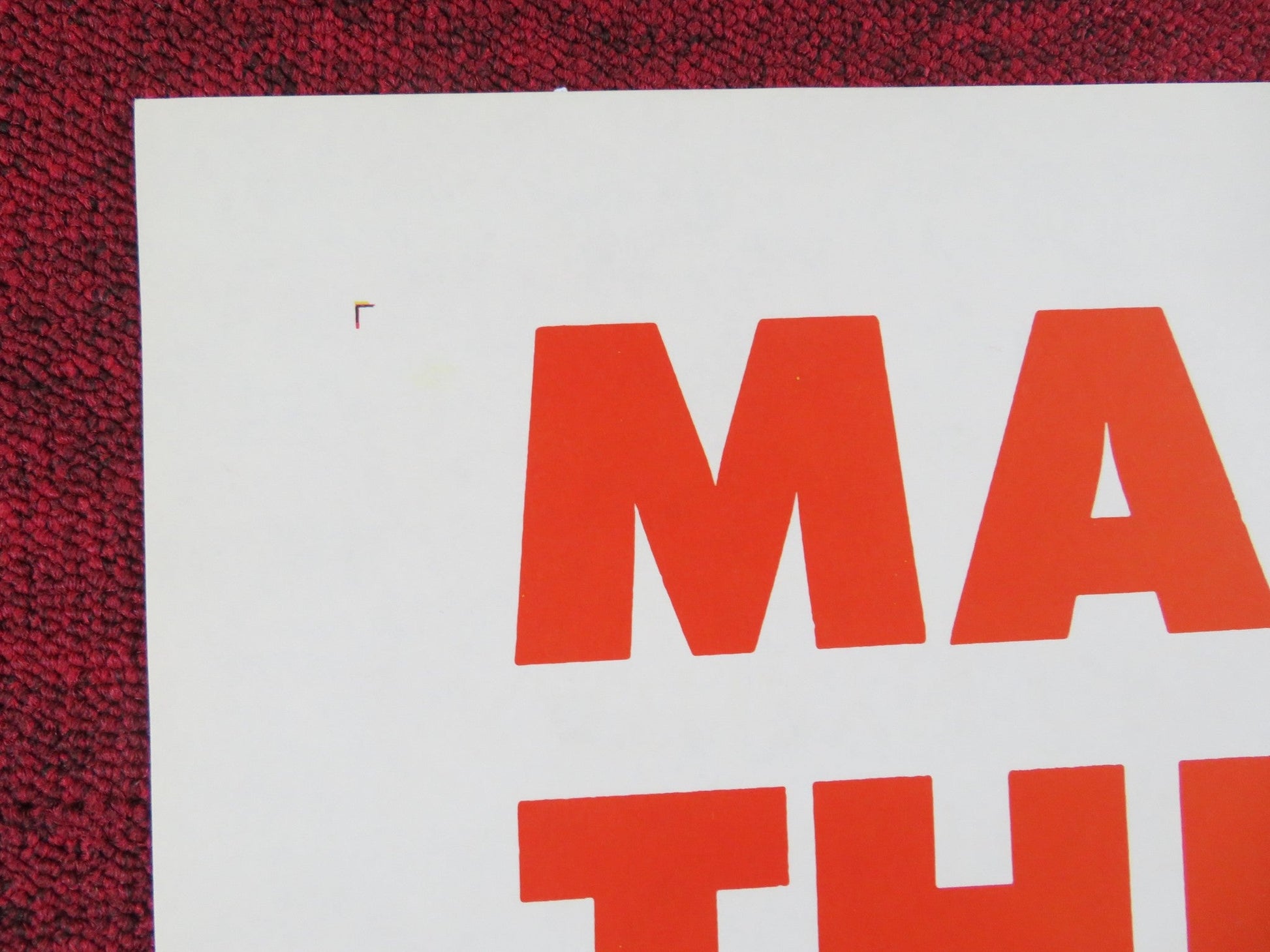 THE BROTHERS RICO FOLDED US ONE SHEET POSTER RICHARD CONTE DIANNE FOSTER 1957 Rendezvous Cinema Movie posters