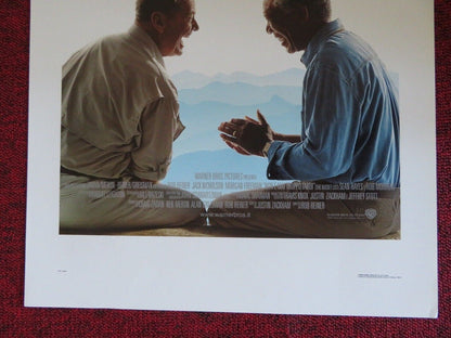 THE BUCKET LIST ITALIAN LOCANDINA (27.5"x13") POSTER JACK NICHOLSON 2007 - Rendezvous Cinema