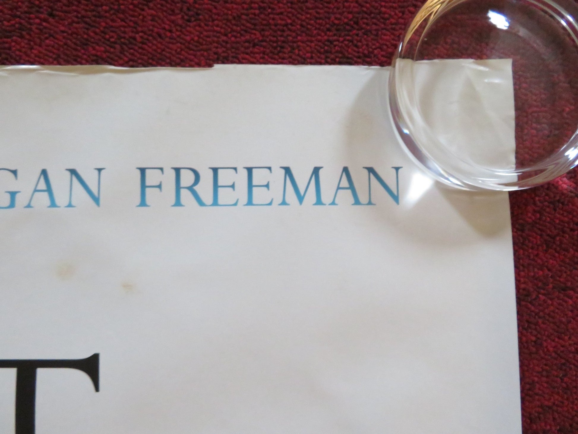 THE BUCKET LIST UK QUAD (30"x 40") ROLLED POSTER JACK NICHOLSON M. FREEMAN 2007 Rendezvous Cinema Movie posters