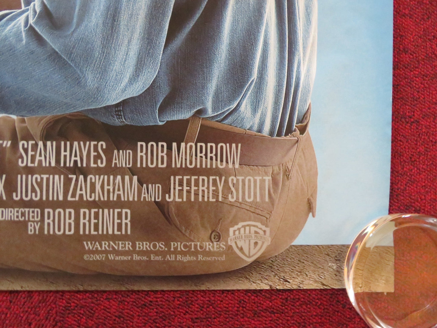 THE BUCKET LIST UK QUAD (30"x 40") ROLLED POSTER JACK NICHOLSON M. FREEMAN 2007 Rendezvous Cinema Movie posters