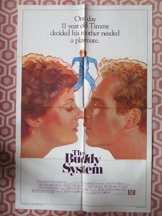 THE BUDDY SYSTEM US ONE SHEET POSTER RICHARD DREYFUSS SUSAN SARANSDON Movie posters