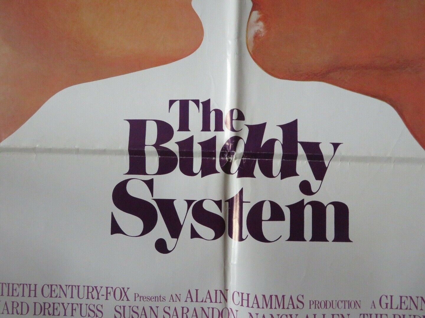 THE BUDDY SYSTEM US ONE SHEET POSTER RICHARD DREYFUSS SUSAN SARANSDON Movie posters