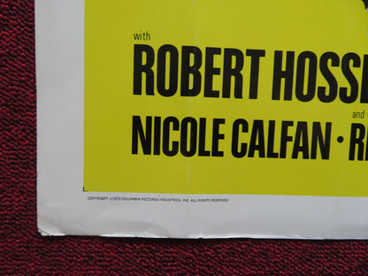 THE BURGLARS! US HALF SHEET (22"x 28") POSTER OMAR SHARIF DYAN CANNON 1972 Rendezvous Cinema Movie posters