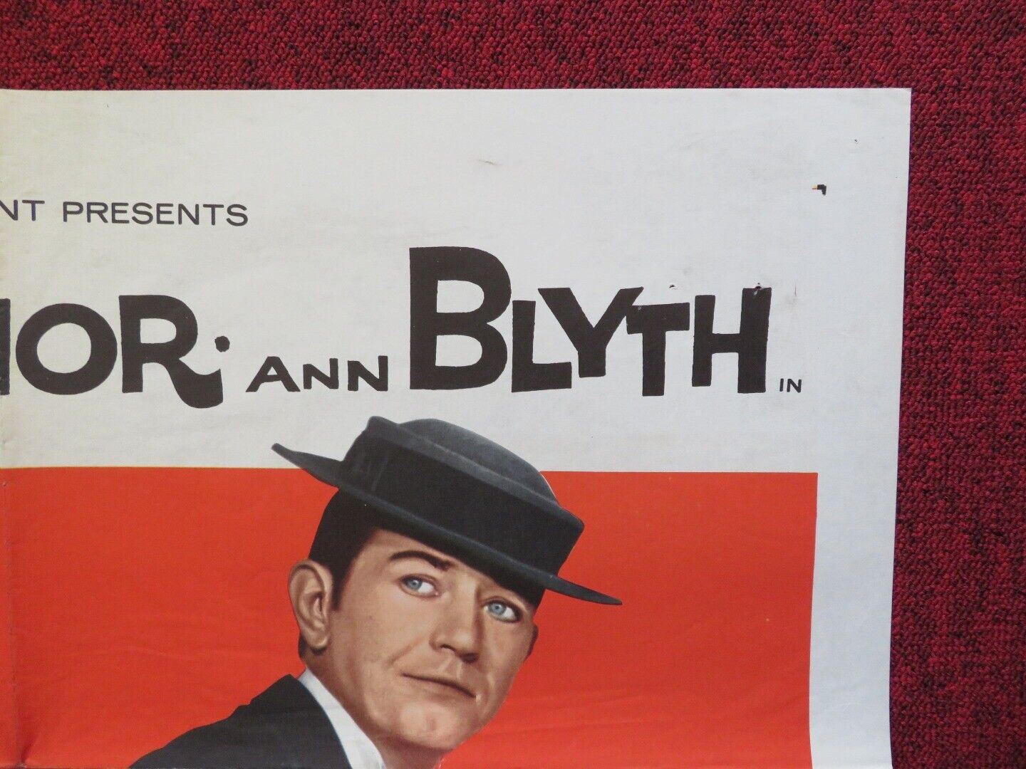 THE BUSTER KEATON STORY FOLDED US ONE SHEET POSTER DONALD O'CONNER 1957 Movie posters