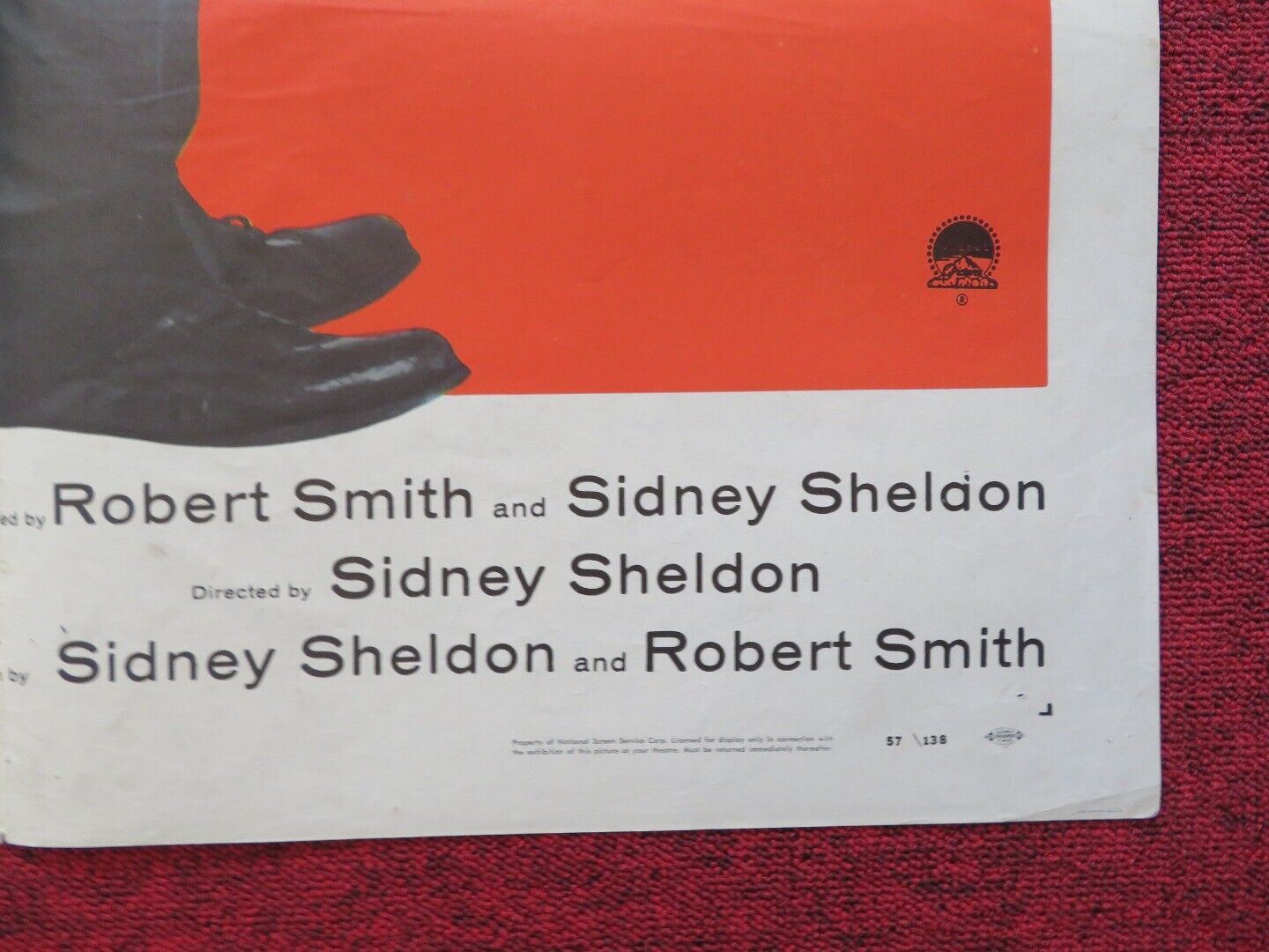 THE BUSTER KEATON STORY FOLDED US ONE SHEET POSTER DONALD O'CONNER 1957 Movie posters