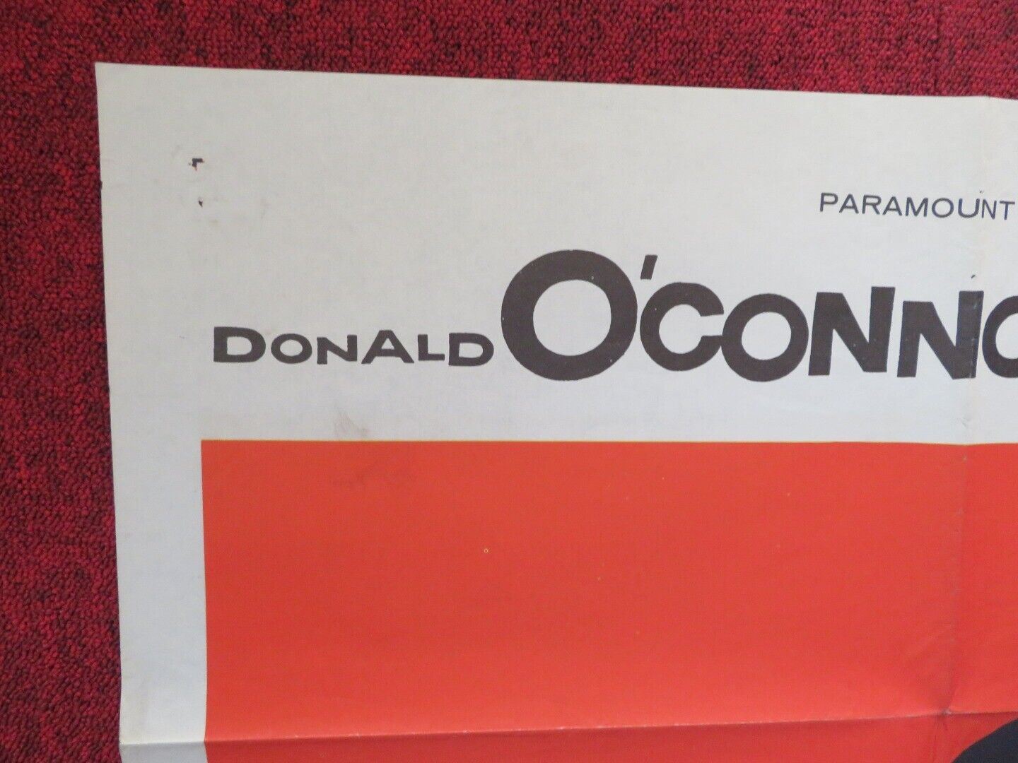 THE BUSTER KEATON STORY FOLDED US ONE SHEET POSTER DONALD O'CONNER 1957 Movie posters