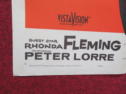 THE BUSTER KEATON STORY FOLDED US ONE SHEET POSTER DONALD O'CONNER 1957 Movie posters