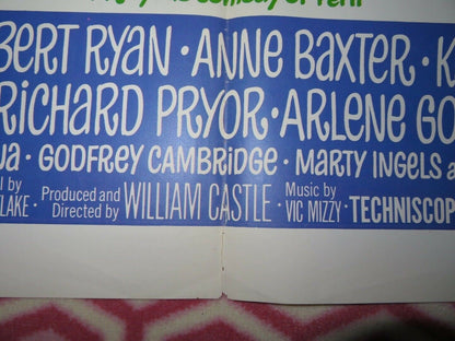 THE BUSY BODY US ONE SHEET POSTER WILLIAM CASTLE 1967 - Rendezvous Cinema