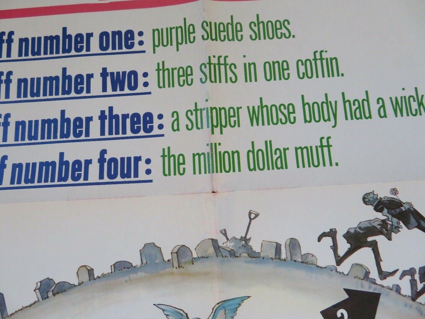 THE BUSY BODY US ONE SHEET POSTER WILLIAM CASTLE 1967 - Rendezvous Cinema