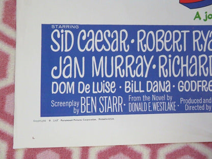 THE BUSY BODY US ONE SHEET POSTER WILLIAM CASTLE 1967 - Rendezvous Cinema