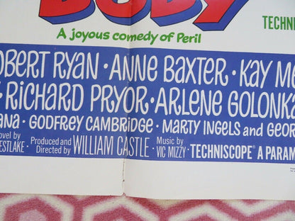 THE BUSY BODY US ONE SHEET POSTER WILLIAM CASTLE 1967 - Rendezvous Cinema