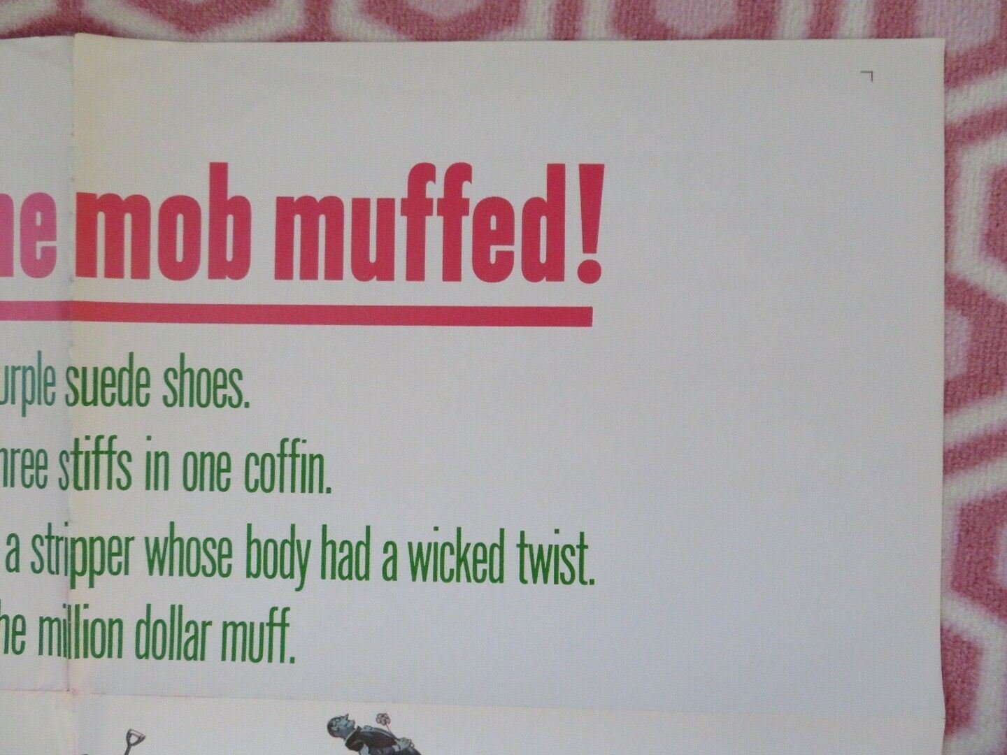 THE BUSY BODY US ONE SHEET POSTER WILLIAM CASTLE 1967 - Rendezvous Cinema