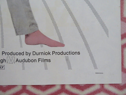 THE BUTTERFLY FOLDED US ONE SHEET POSTER ANNA KRISTINA 1970 Movie posters