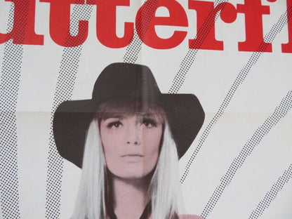 THE BUTTERFLY FOLDED US ONE SHEET POSTER ANNA KRISTINA 1970 Movie posters