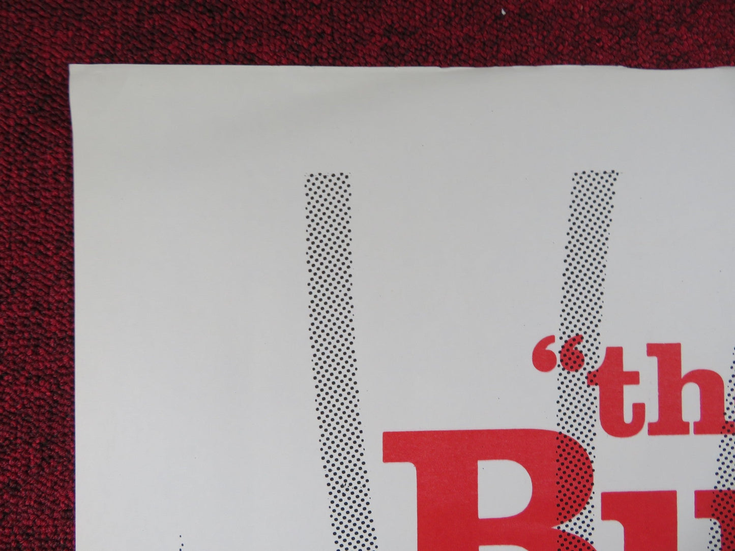 THE BUTTERFLY US TRI FOLDED ONE SHEET ROLLED POSTER ANNA KRISTINA L. BAUER 1970 Rendezvous Cinema Movie posters