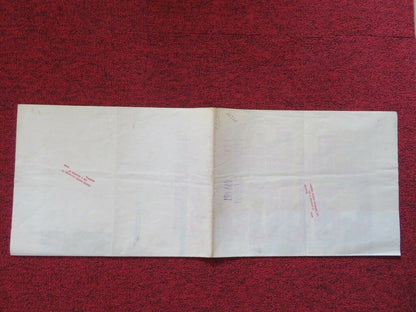 THE CABINET OF CALIGARI FOLDED US ONE SHEET POSTER ROGER KAY 1962 Movie posters