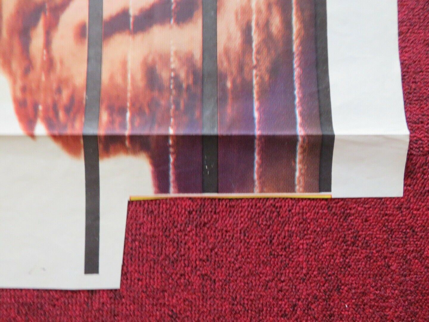 THE CABINET OF CALIGARI FOLDED US ONE SHEET POSTER ROGER KAY 1962 Movie posters