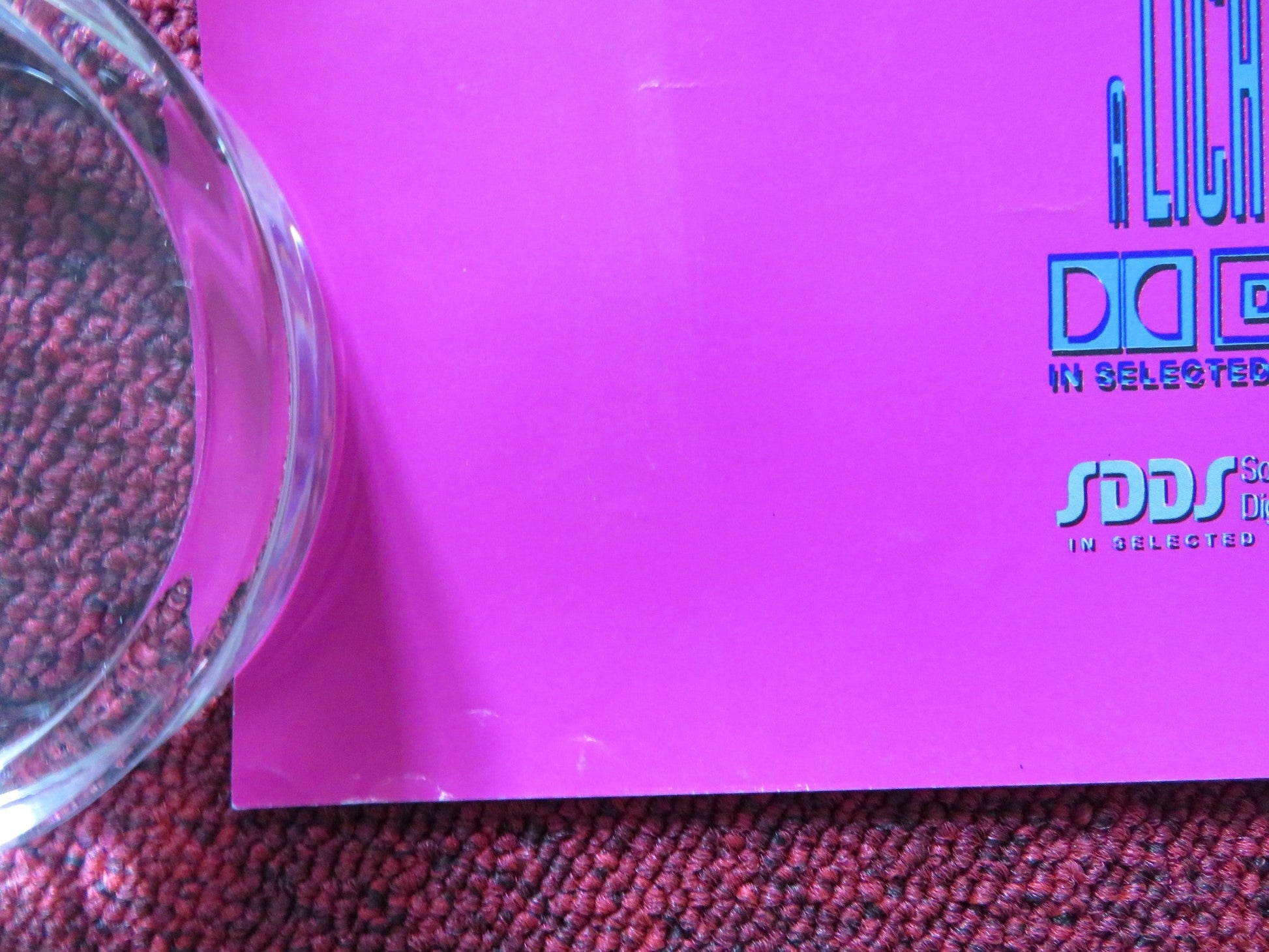 THE CABLE GUY UK QUAD (30"x 40") ROLLED POSTER JIM CARREY MATTHEW BRODERICK 1996 Rendezvous Cinema Movie posters